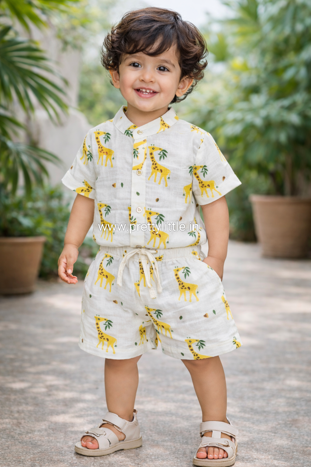 CloudSoft Muslin Co-ord Set – Ultra-Soft Baby Wear (0–3 Years)