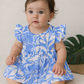 Pretty Little cloud  Muslin Baby Frock | 0–2 Years | Soft & Breathable