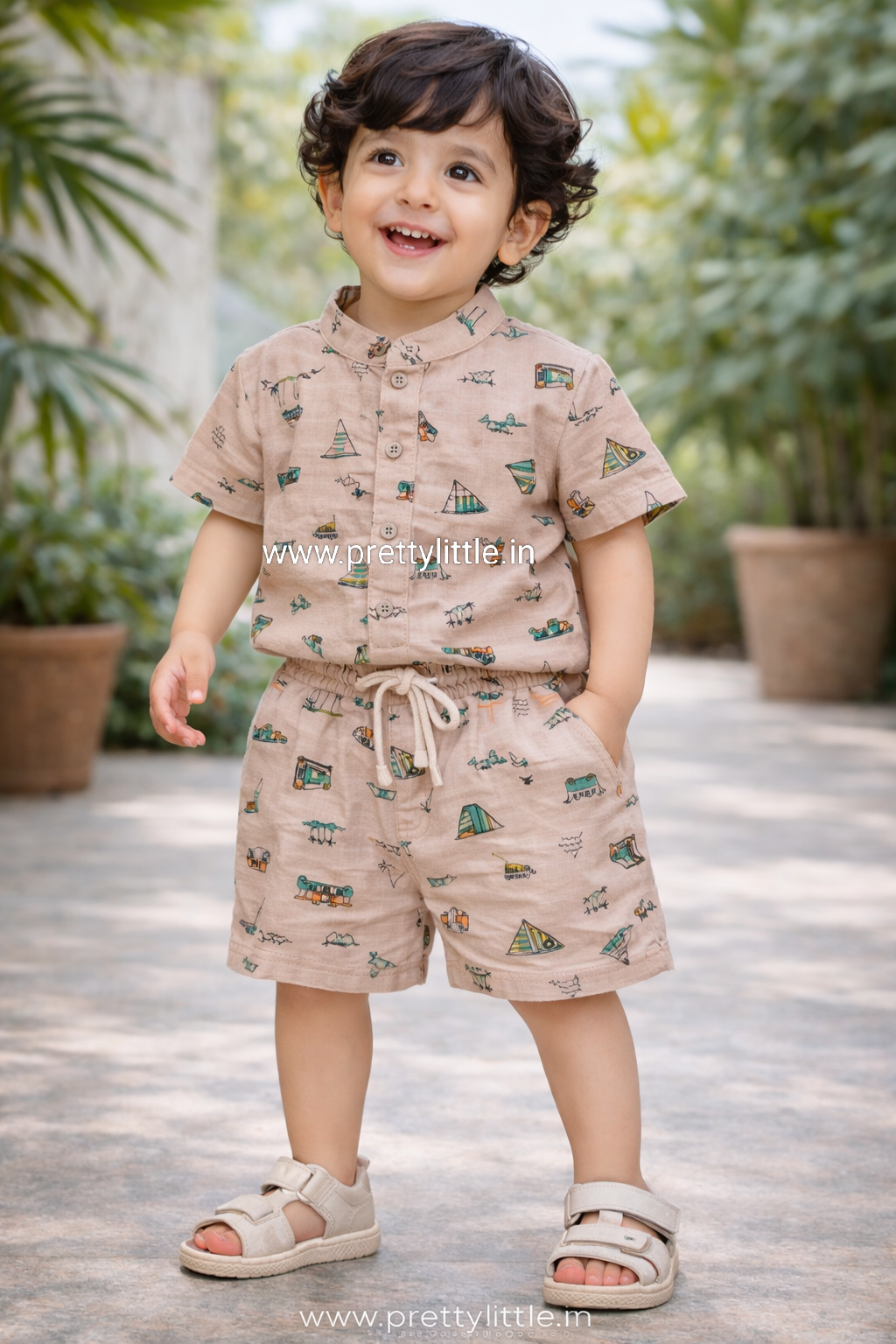 CloudSoft Muslin Co-ord Set – Ultra-Soft Baby Wear (0–3 Years)