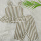 Coral Kiss Comfy & Cute Baby Girl Summer Set | Muslin Cotton Co-Ord