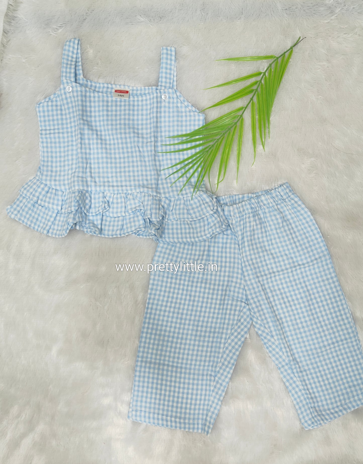 Coral Kiss Comfy & Cute Baby Girl Summer Set | Muslin Cotton Co-Ord