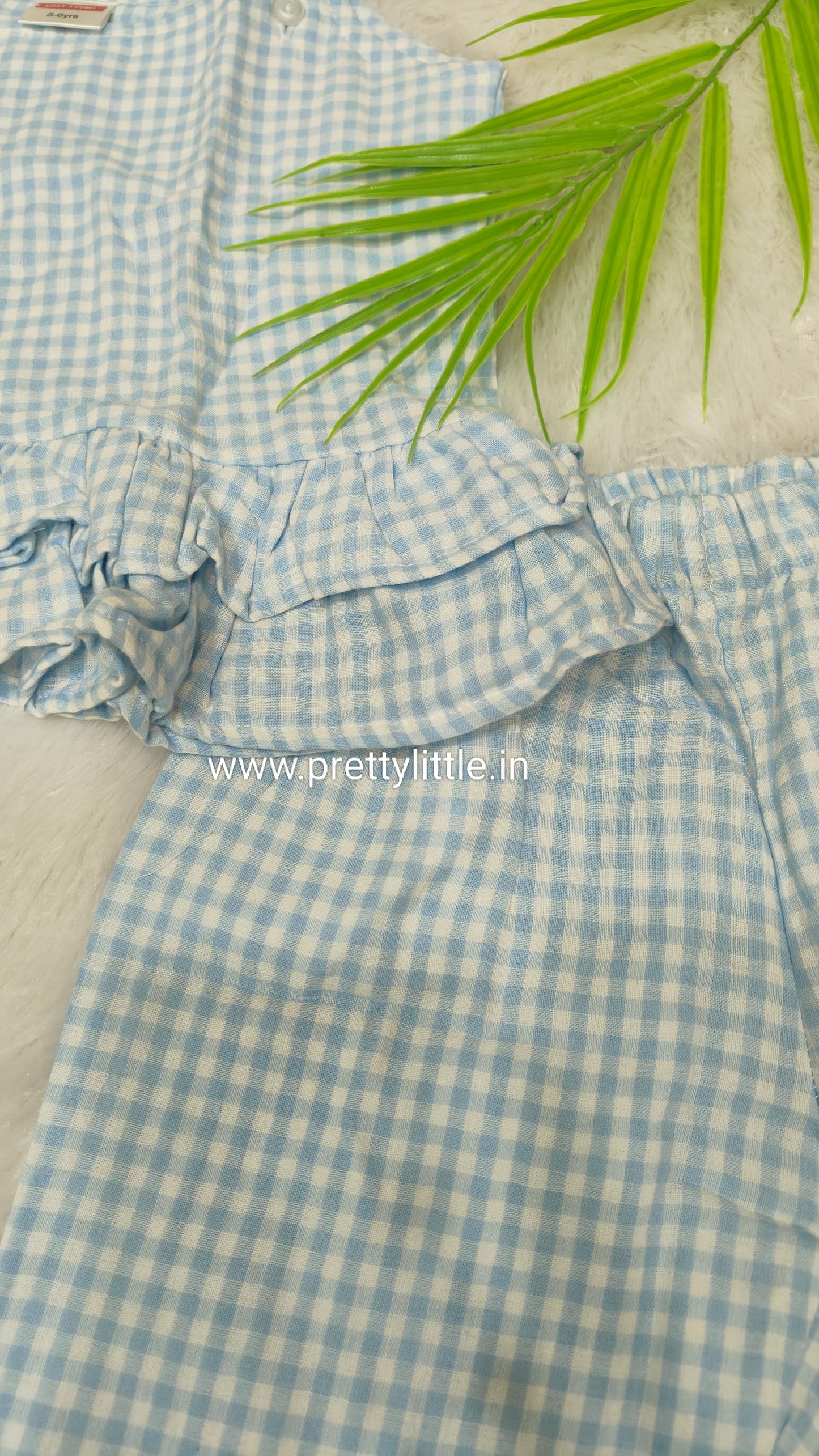 Coral Kiss Comfy & Cute Baby Girl Summer Set | Muslin Cotton Co-Ord