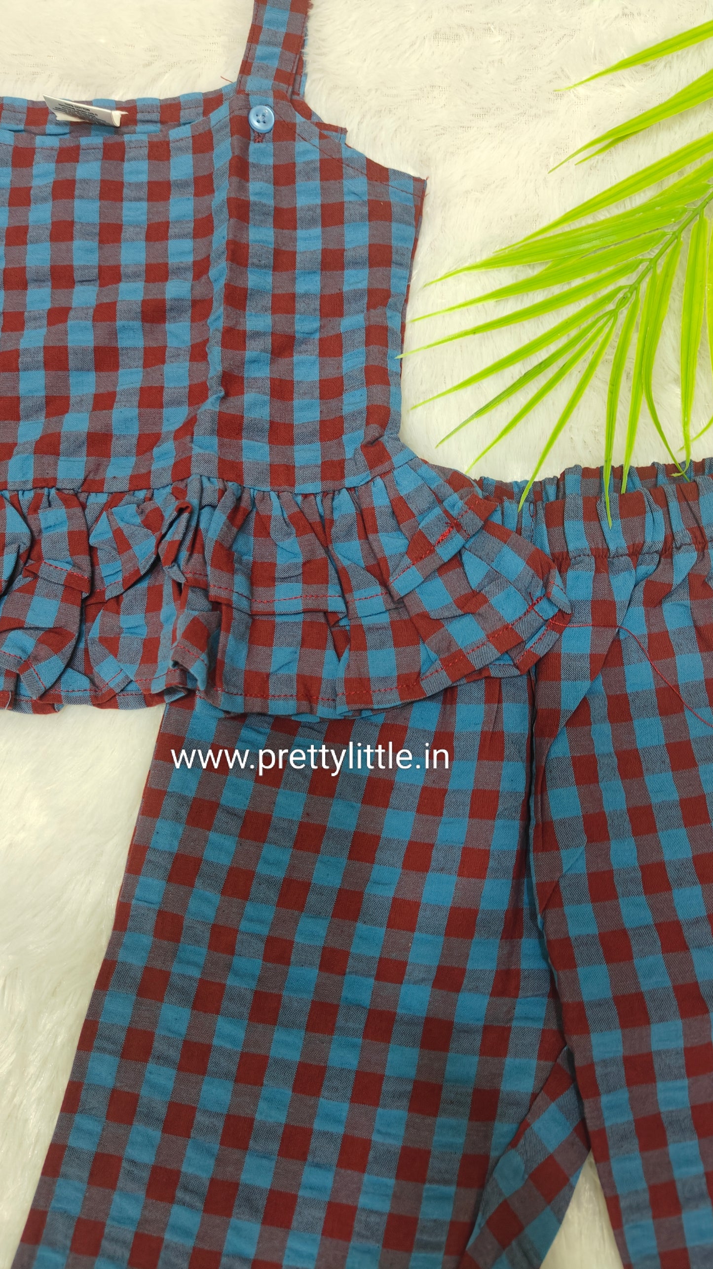 Coral Kiss Comfy & Cute Baby Girl Summer Set | Muslin Cotton Co-Ord