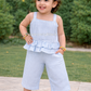 Coral Kiss Comfy & Cute Baby Girl Summer Set | Muslin Cotton Co-Ord