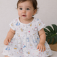 Pretty Little cloud  Muslin Baby Frock | 0–2 Years | Soft & Breathable