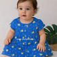 Pretty Little cloud  Muslin Baby Frock | 0–2 Years | Soft & Breathable