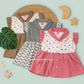 Adorable Printed Collar Dress – Combo Pack for Little Fashionistas (0-3 Years) (any 3)