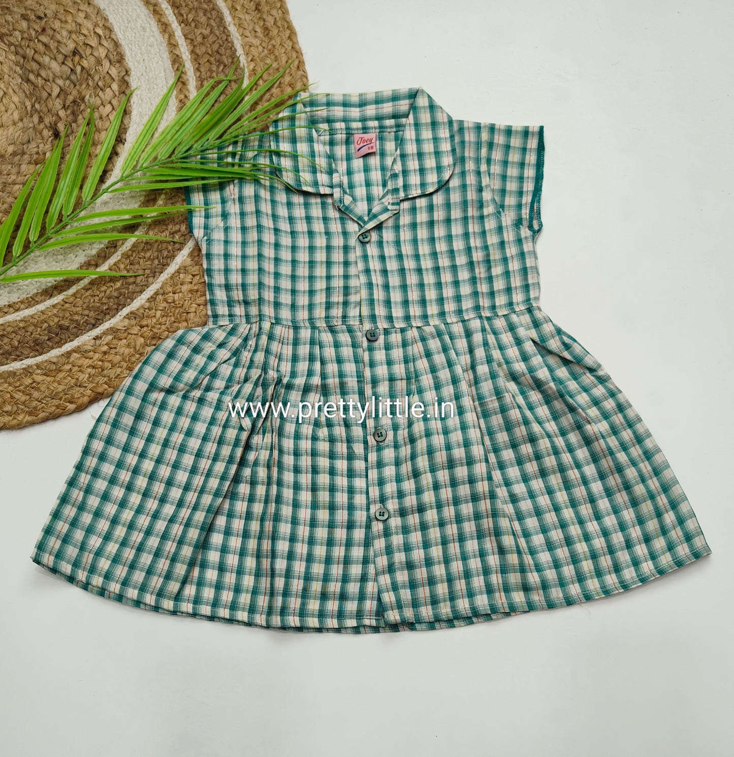 Adorable Printed Collar Dress – Combo Pack for Little Fashionistas (0-3 Years) (any 3)