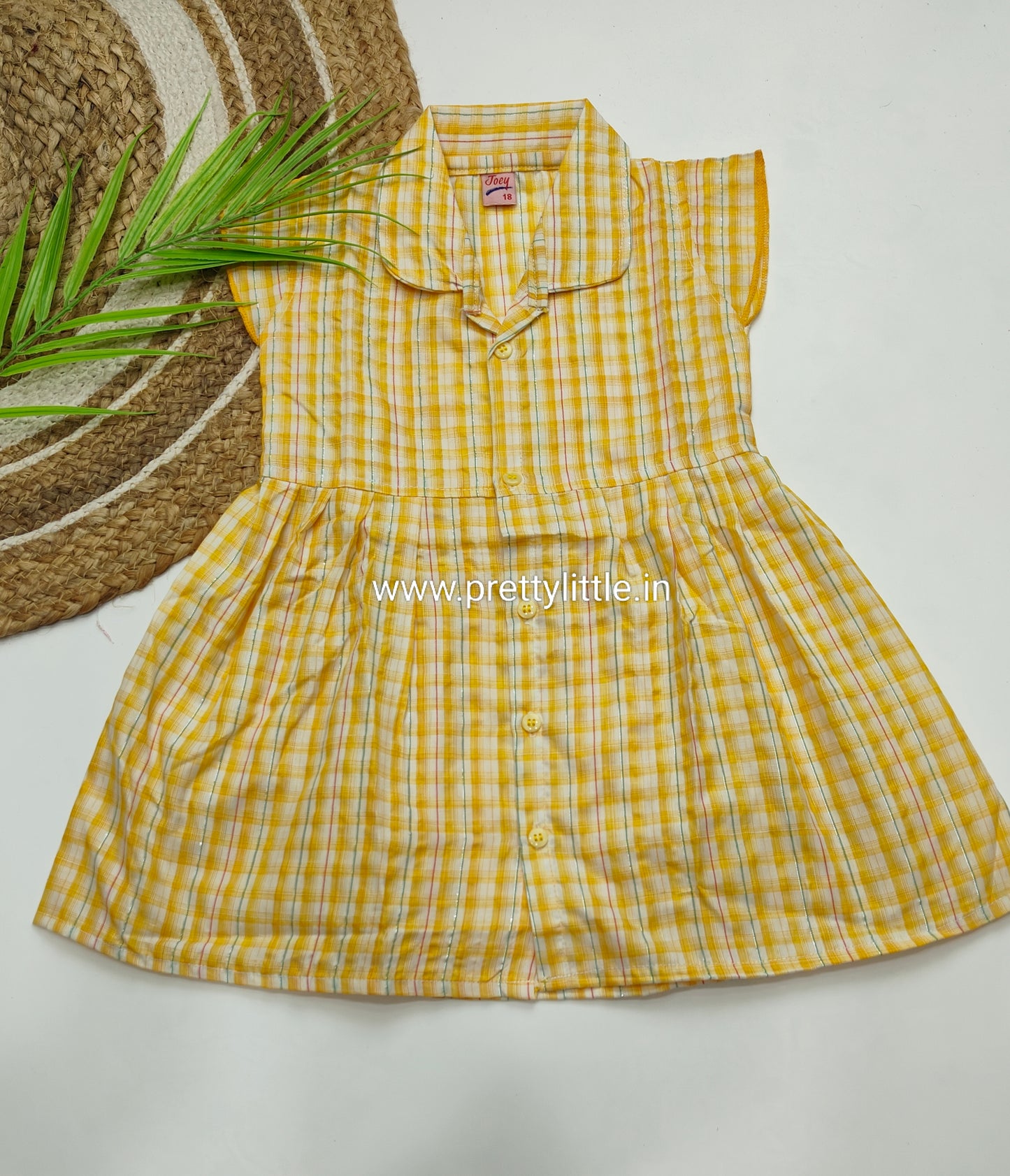 Adorable Printed Collar Dress – Combo Pack for Little Fashionistas (0-3 Years) (any 3)