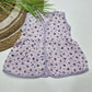 (Any 5) Combo Pack of Muslin soft Frocks for Babies sleeveless (0-8 month)