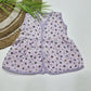 (Any 5) Combo Pack of Muslin soft Frocks for Babies sleeveless (0-8 month)