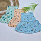 (Any 5) Combo Pack of Muslin soft Frocks for Babies sleeveless (0-6 month)