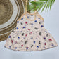 (Any 5) Combo Pack of Muslin soft knot Frocks for Babies (0-6 month)