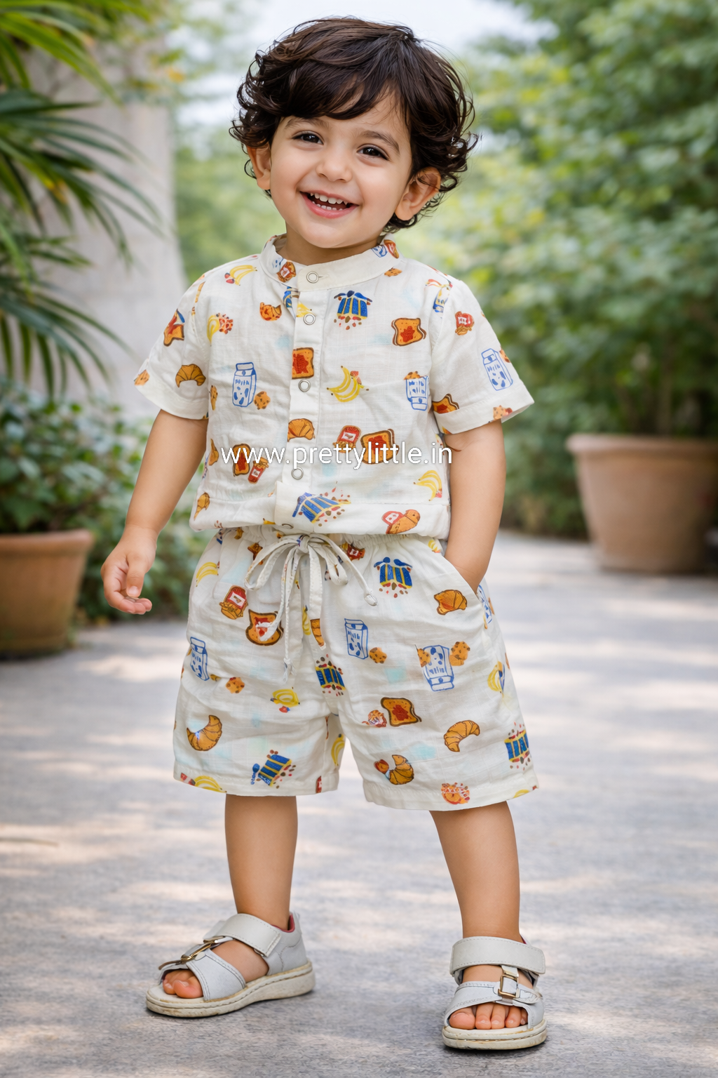 Cloud Soft Muslin Co-ord Set pack of 4 – Ultra-Soft Baby Wear (0–3 Years)
