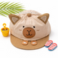 Cute Bear Design Kids Summer Cap (Up to 3 Years)