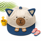Cute Bear Design Kids Summer Cap (Up to 3 Years)