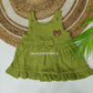 Crinkled Muslin Baby Frock with Bow | 0–3 Years | 0-2 Years (Any 1)