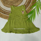 Crinkled Muslin cute Baby Frock with Bow  0-2 Years (Any 3)