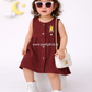 Crinkled Muslin Baby Frock with full button | 0-2 Years (Any 1)