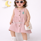 Crinkled Muslin Baby Frock with full button | 0-2 Years (Any 1)
