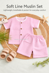 Premium color Muslin hand jabla with trouser set ( best 3 dispatched) (half set)