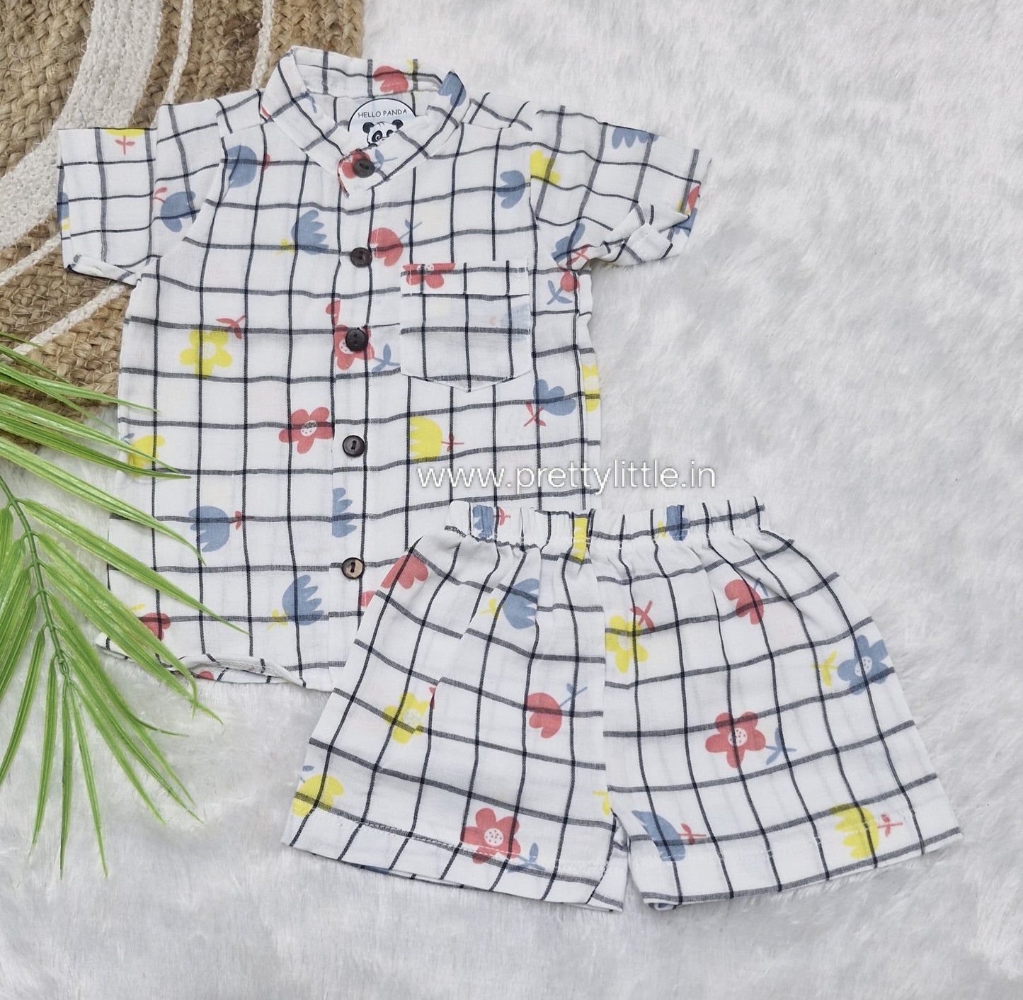 Cloud Soft Muslin Co-ord Set pack of 4 – Ultra-Soft Baby Wear