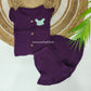 Premium Muslin Crinkled Co-Ord Set for Baby Girl (Any 1)