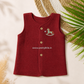 Cricnkled Muslin Sleeveless Baby Top – Soft Cotton Comfort| 0-2 Years (Any 1)