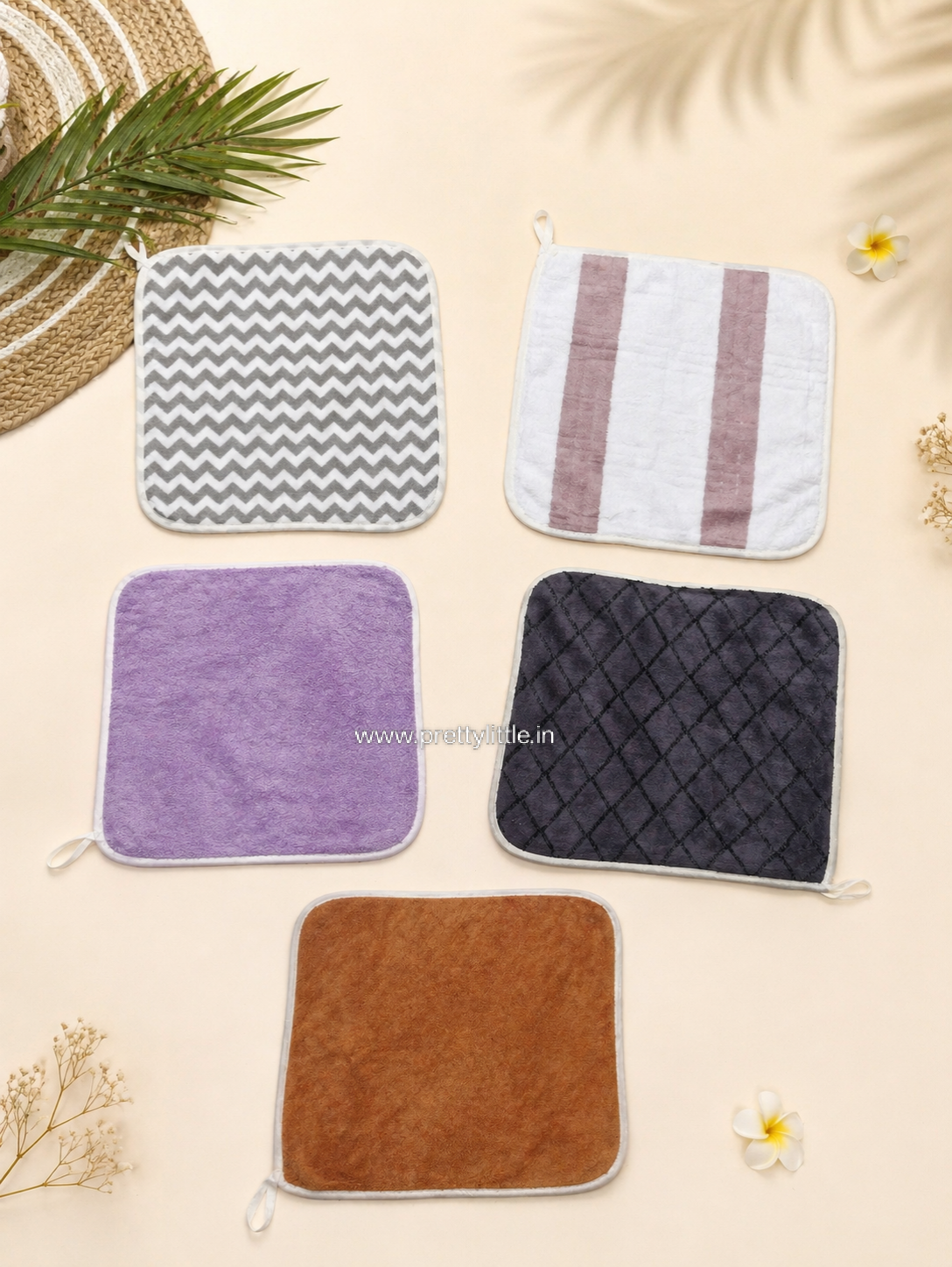 Pack of 5 Soft Baby Towel - Ultra Soft Baby Towel (Best 5 dispatched)