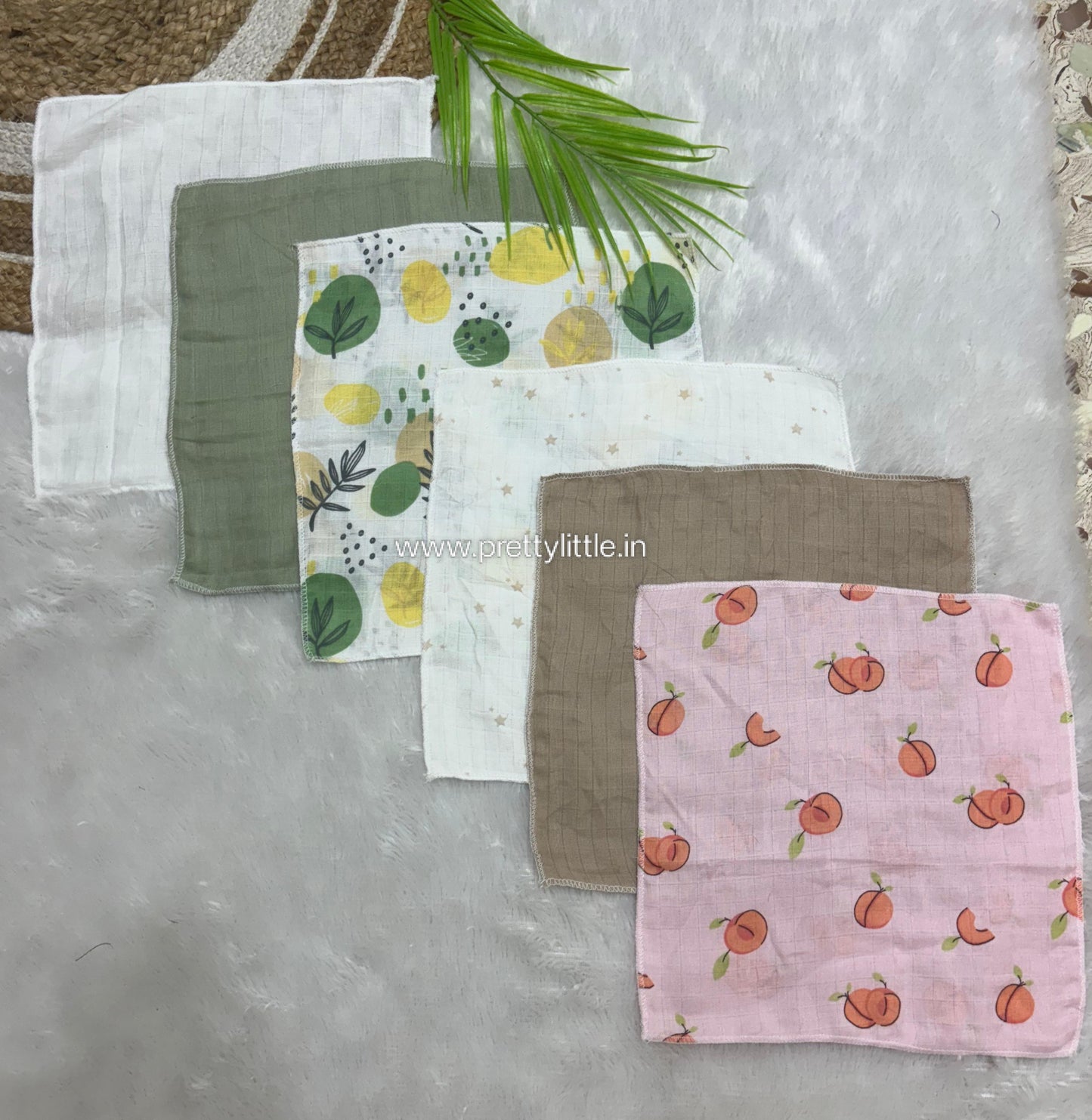 Pack of 6 Face moth cloth - Ultra Soft Baby Towel (Best 6 dispatched)