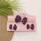 Baby Girl Glitter Bow Headband Set