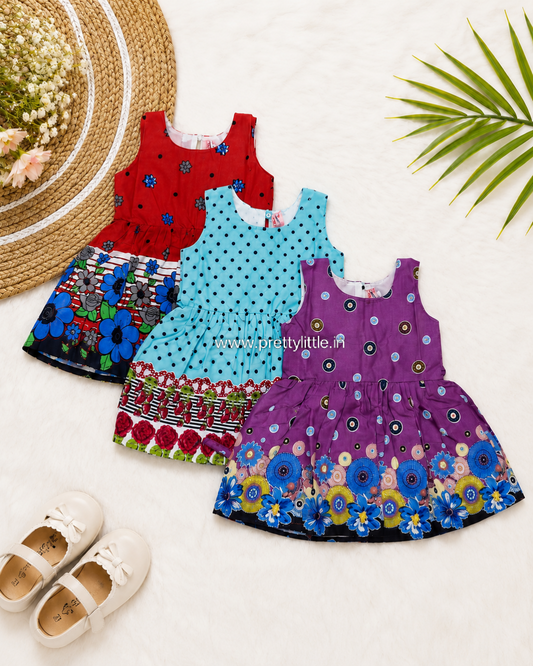 Budget Trend Frock Set (any 3)