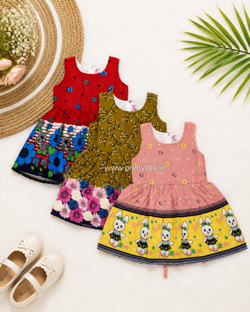 Budget Trend Frock Set (any 3)
