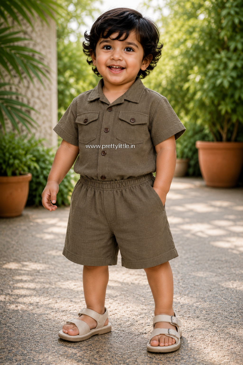 Tiny charm Muslin summer Co-Ord -Soft Baby Wear (any 3)