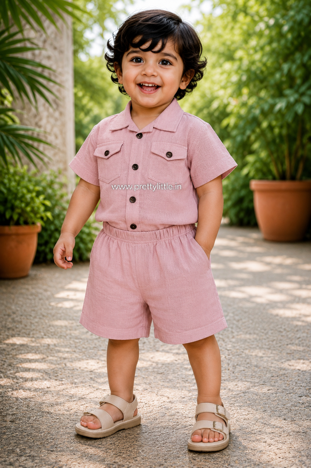 Tiny charm Muslin summer Co-Ord -Soft Baby Wear (any 3)