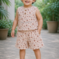 Crinkled Printed Co-Ord Set for Kids  – Ultra-Soft Baby Wear