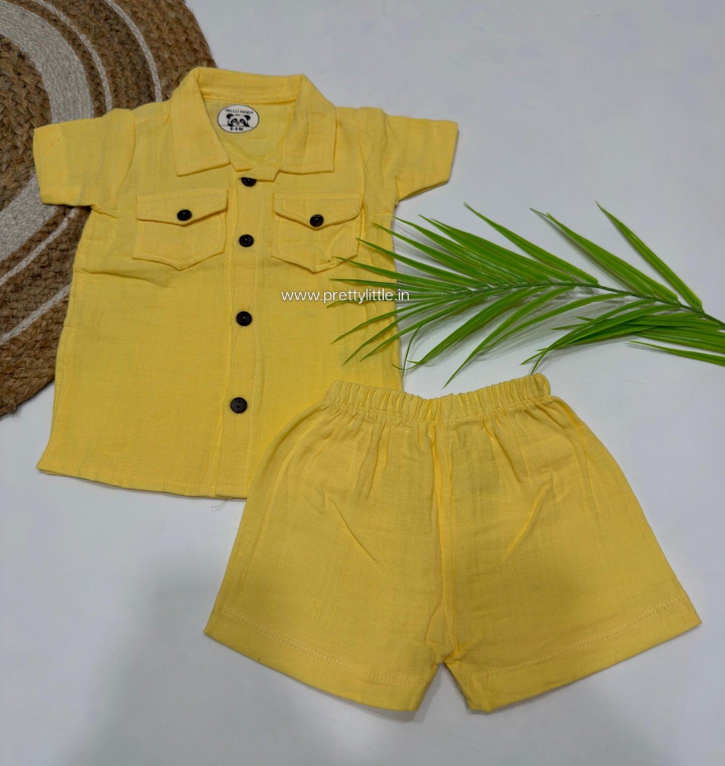 Tiny charm Muslin summer Co-Ord -Soft Baby Wear (any 3)
