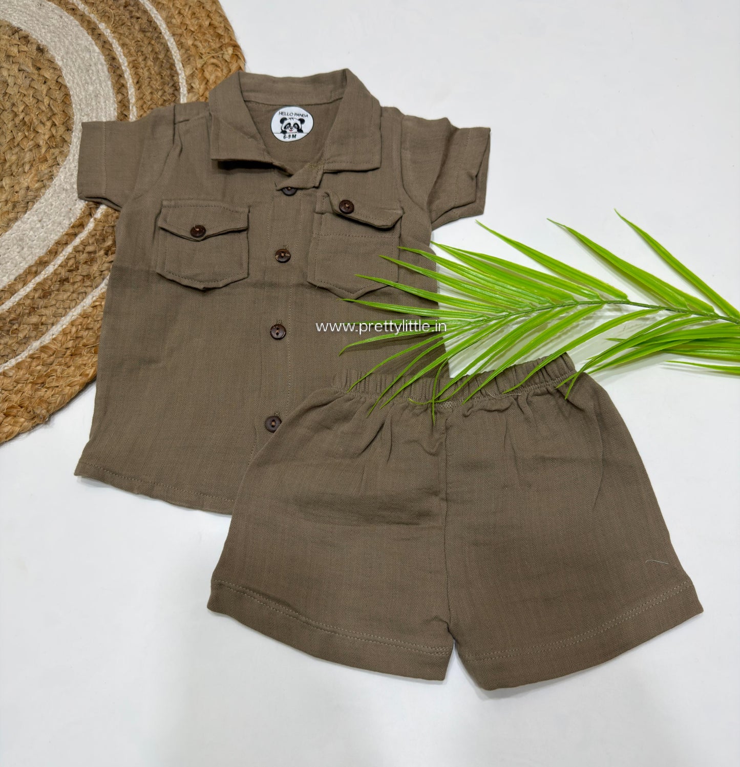 Tiny charm Muslin summer Co-Ord -Soft Baby Wear (any 3)