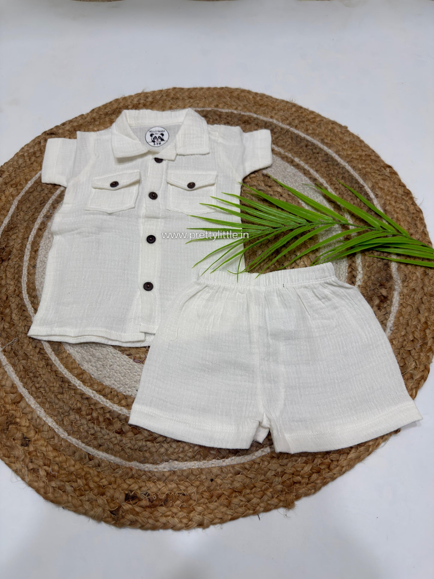 Tiny charm Muslin summer Co-Ord -Soft Baby Wear (any 3)
