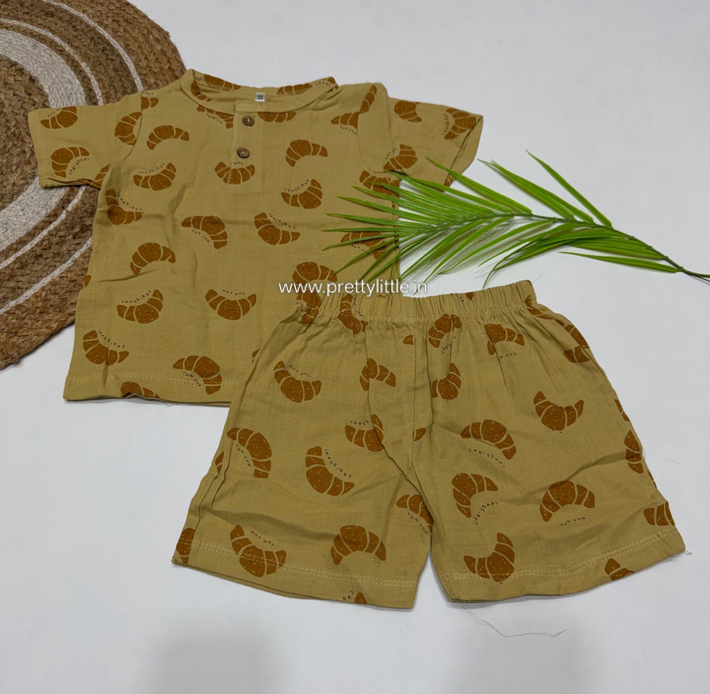 Premium Crinkled Summer Co-Ord Set  – Ultra-Soft Baby Wear