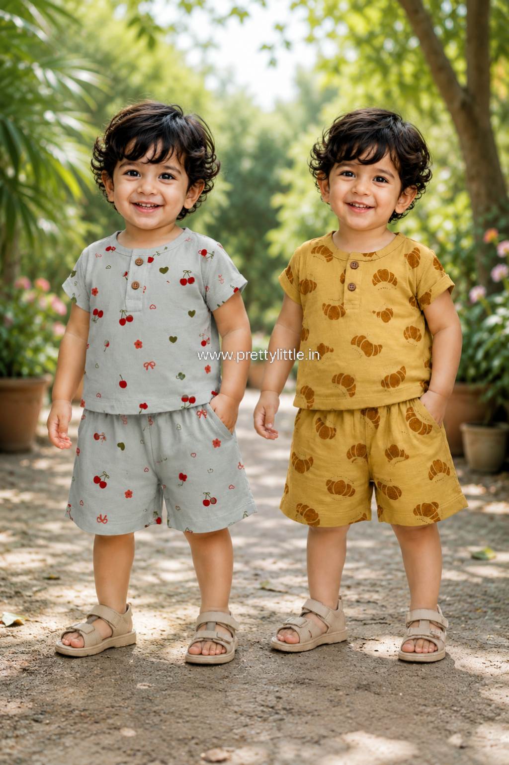 Premium Crinkled Summer Co-Ord Set  – Ultra-Soft Baby Wear