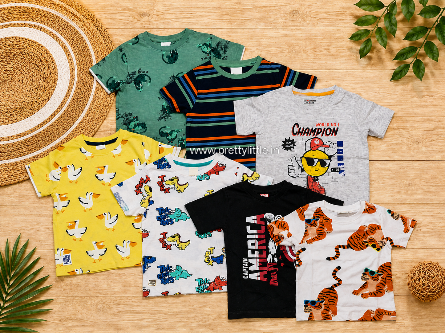 7 days Trendy Boys T-Shirts Combo Pack – Just ₹999(Any 7)