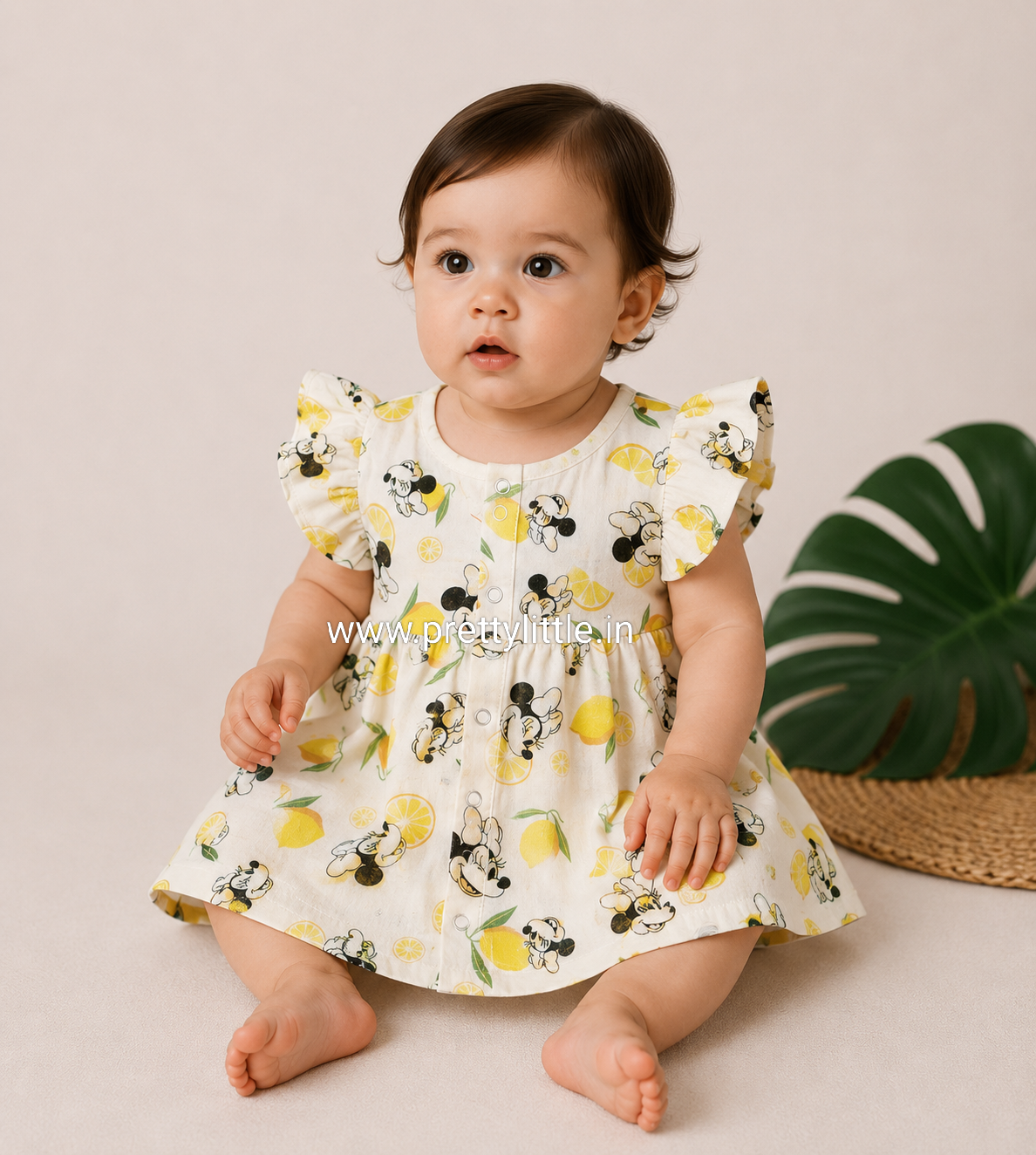 Pack of 3 cloud soft  Muslin Baby Frock | 0–2 Years | Soft & Breathable (Assorted Pack)