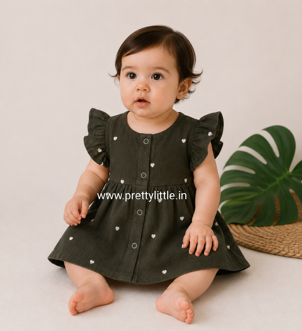 Pack of 3 cloud soft  Muslin Baby Frock | 0–2 Years | Soft & Breathable (Assorted Pack)