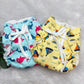 Dry Feel Reusable Langot | Washable Padded Nappy | Combed Cotton | 0–3 Months (pack of 2)
