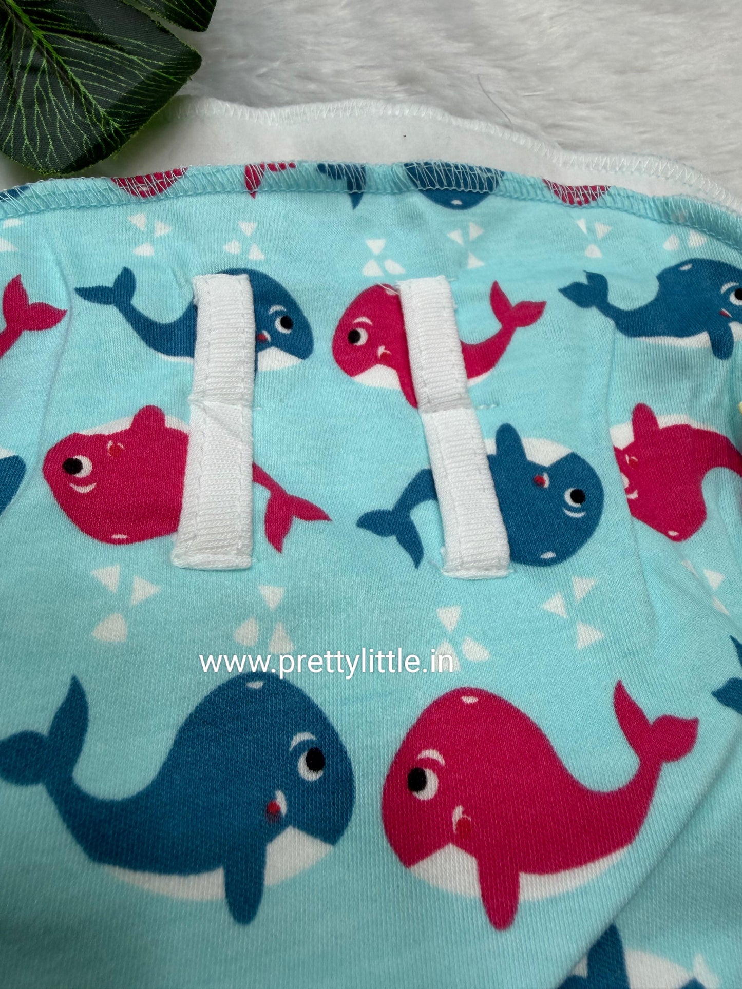 Dry Feel Reusable Langot | Washable Padded Nappy | Combed Cotton | 0–3 Months (pack of 2)