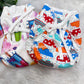 Dry Feel Reusable Langot | Washable Padded Nappy | Combed Cotton | 0–3 Months (pack of 2)