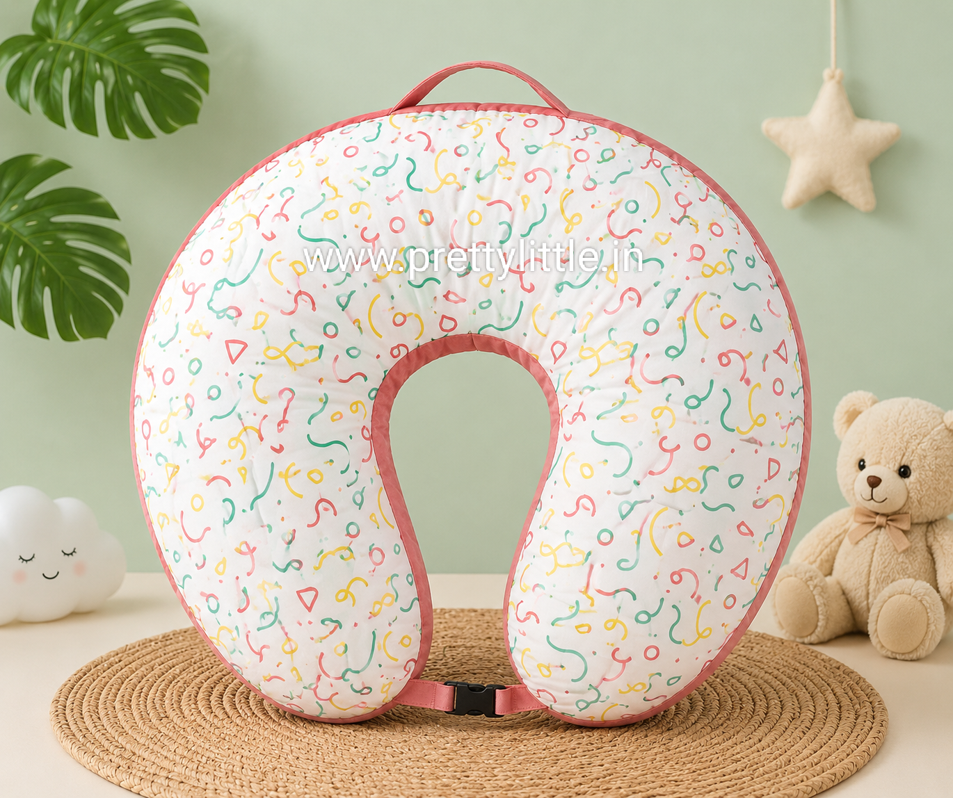 Multi-Use Feeding Pillow for Mom & Baby