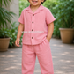 Crinkled Muslin Unisex sleeve Co-ord Set – Pack of 3 | 1-4 Years