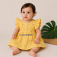 Pretty Little cloud  Muslin Baby Frock | 0–2 Years | Soft & Breathable